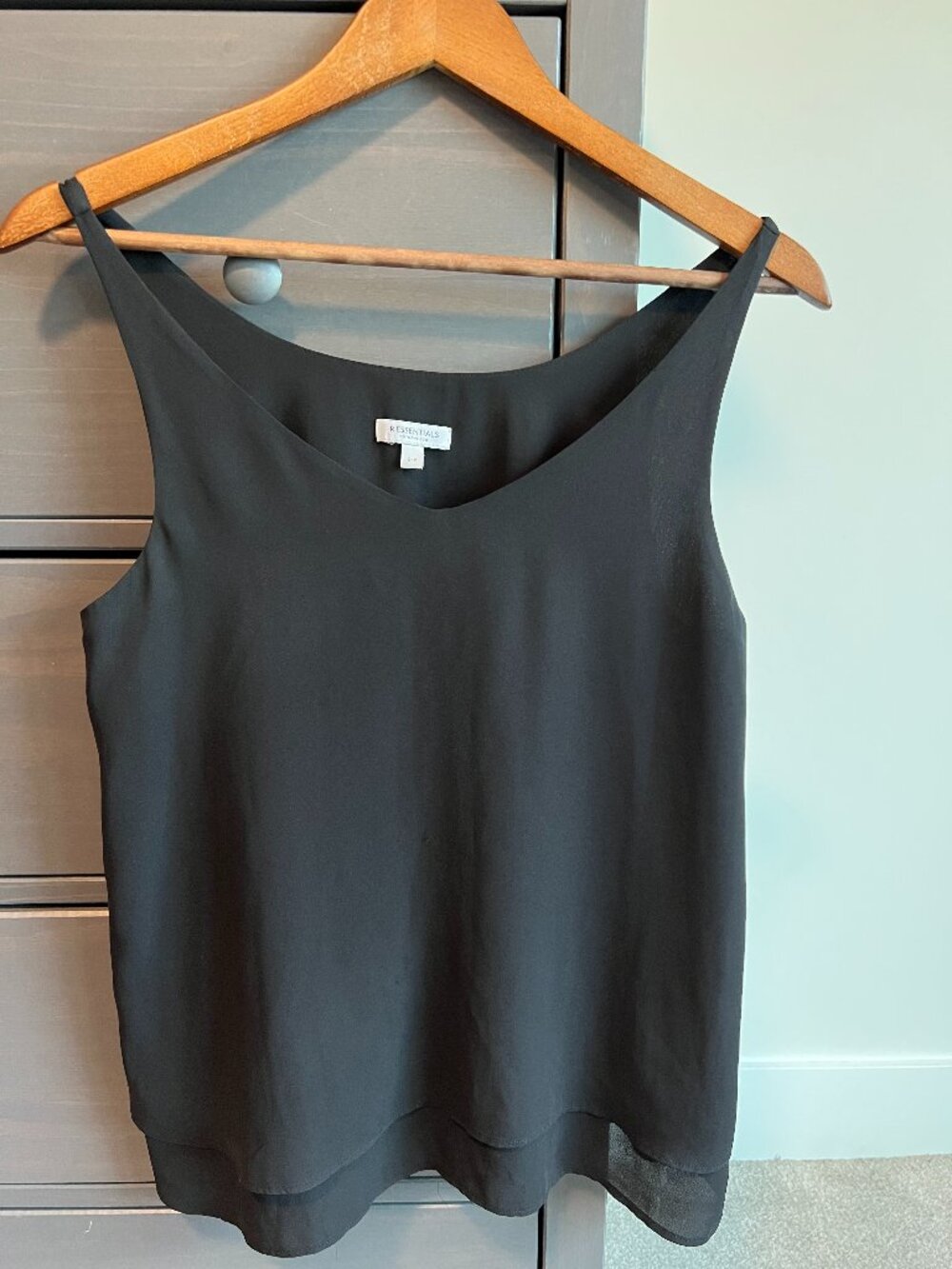 Reitmans Sleeveless Black Blouse